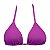 Top de Biquíni Cortininha Roxo Liso - Imagem 1