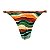 Calcinha de Biquíni Fio Duplo com Regulagem Dunas Colorido - Imagem 2