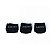 MEIAS HIGH SPORT SOCKS LOGO BLACK (3 Pares) - Imagem 2