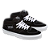 TÊNIS VANS SKATE HALF CAB BLACK WHITE - Imagem 2