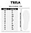 TENIS TESLA HERTZ PRETO BRANCO GOLD - Imagem 5