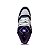 TENIS COMPLY CARBON PRETO BRANCO ROXO - Imagem 3