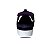 TENIS COMPLY CARBON PRETO BRANCO ROXO - Imagem 2