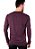 Blusa Masculina Manga Longa Gola V Lisa - Imagem 7
