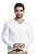 Blusa Masculina Gola V Manga Longa Sem Estampa - Imagem 7