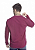 Blusa Masculina Gola V Manga Longa Sem Estampa - Imagem 3