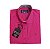 Camisa Masculina Slim Rosa Manga Curta - Imagem 4