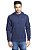 Moletom Masculino Liso Azul Royal - Imagem 4