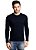 Blusa Masculina Branca Manga Longa Algodão - Imagem 6