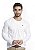 Blusa Masculina Branca Manga Longa Algodão - Imagem 1