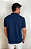 Camisa Pólo Piquet Premium Tony Menswear Azul Marinho - Imagem 3
