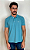 Pólo Piquet Premium Tony Menswear Azul Claro - Imagem 3