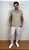 Pólo Piquet Premium Tony Menswear Bege - Imagem 2