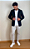 Blazer Masculino Tony Menswear Slim Fit de Sarja Preto - Imagem 4