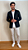 Blazer Masculino Tony Menswear Slim Fit de Sarja Preto - Imagem 2