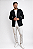 Blazer Masculino Tony Menswear Slim Fit de Sarja Preto - Imagem 4