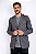 Blazer Masculino Tony Menswear Slim Fit de Sarja Cinza Chumbo - Imagem 4