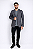 Blazer Masculino Tony Menswear Slim Fit de Sarja Cinza Chumbo - Imagem 5