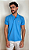 Pólo Piquet Mix Tony Menswear Azul - Imagem 1