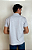 Pólo Piquet Mix Tony Menswear Cinza Claro - Imagem 3