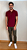 Pólo Piquet Mix Tony Menswear Vinho - Imagem 2