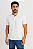Pólo Piquet Algodão com Elastano Premium Tony Menswear Branca - Imagem 1