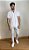 Pólo Piquet Mix Tony Menswear Branca - Imagem 2