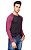 Blusa Masculina Manga Longa Raglan Lisa - Imagem 6