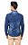 Camisa Jeans Slim Fit Estampada Pássaros - Imagem 2