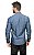 Camisa Social Masculina Maquinetada de Algodão - Imagem 4