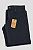 Calça Masculina de Sarja Sport Fino com Bolso Embutido Azul Marinho - Imagem 3