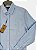 Camisa Masculina Manga Longa Algodão com Elastano Azul - Imagem 2