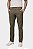 Calça Masculina de Sarja Sport Fino com Bolso Embutido Caqui - Imagem 1