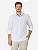 Camisa Masculina Manga Longa Algodão Branca - Imagem 1