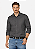 Camisa Masculina Manga Longa Algodão Chumbo - Imagem 1