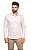 Camisa Social Masculina Acetinada com Detalhe Floral Petróleo - Imagem 4