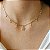 Choker Estrela - Banhado a Ouro 18k - Imagem 1