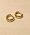 Brinco argola lisa M - Banhado a Ouro 18k - Imagem 1