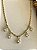 Choker com zirconias em cristal - Banhado a Ouro 18k - Imagem 1