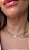 Choker borboleta com zirconias - Banhado a Ouro 18k - Imagem 2