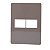 Unno Life Chocolate Placa 4x4 (1+1) ABB - Imagem 1