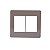 Unno Life Chocolate Placa 4x4 (3+3) ABB - Imagem 1