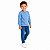 Blusa Infantil Soft Azul - Imagem 3