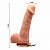 BAILE BARBARA KEN - PÊNIS REALÍSTICO, ROTATIVO, COM VIBRADOR MULTIVELOCIDADE E CONTROLE COM FIO - 20 X 4,7 CM - Imagem 5