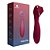 KISSTOY POLLY PLUS - SUGADOR CLITORIANO E VIBRADOR ESTIMULADOR PONTO G COM SISTEMA DE AQUECIMENTO 16,8 X 4,5 CM - COR LILÁS - Imagem 1