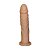 PENIS SOFT TOUCH EJACULADOR COM VENTOSA 18X3,6CM - Imagem 1