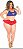 Mini fantasia sensual supergirl super mulher plus size gg - Imagem 2