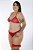 Mini lingerie sexy sensual plus size gg - COR VERMELHO - Imagem 3