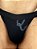 CUECA JOCKSTRAP MODELO THONG FIO DENTAL - COR PRETA - Imagem 4