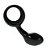 K-PLUG - PLUG ANAL COM PUXADOR 6 X 3,5 CM - COR PRETA - Imagem 1